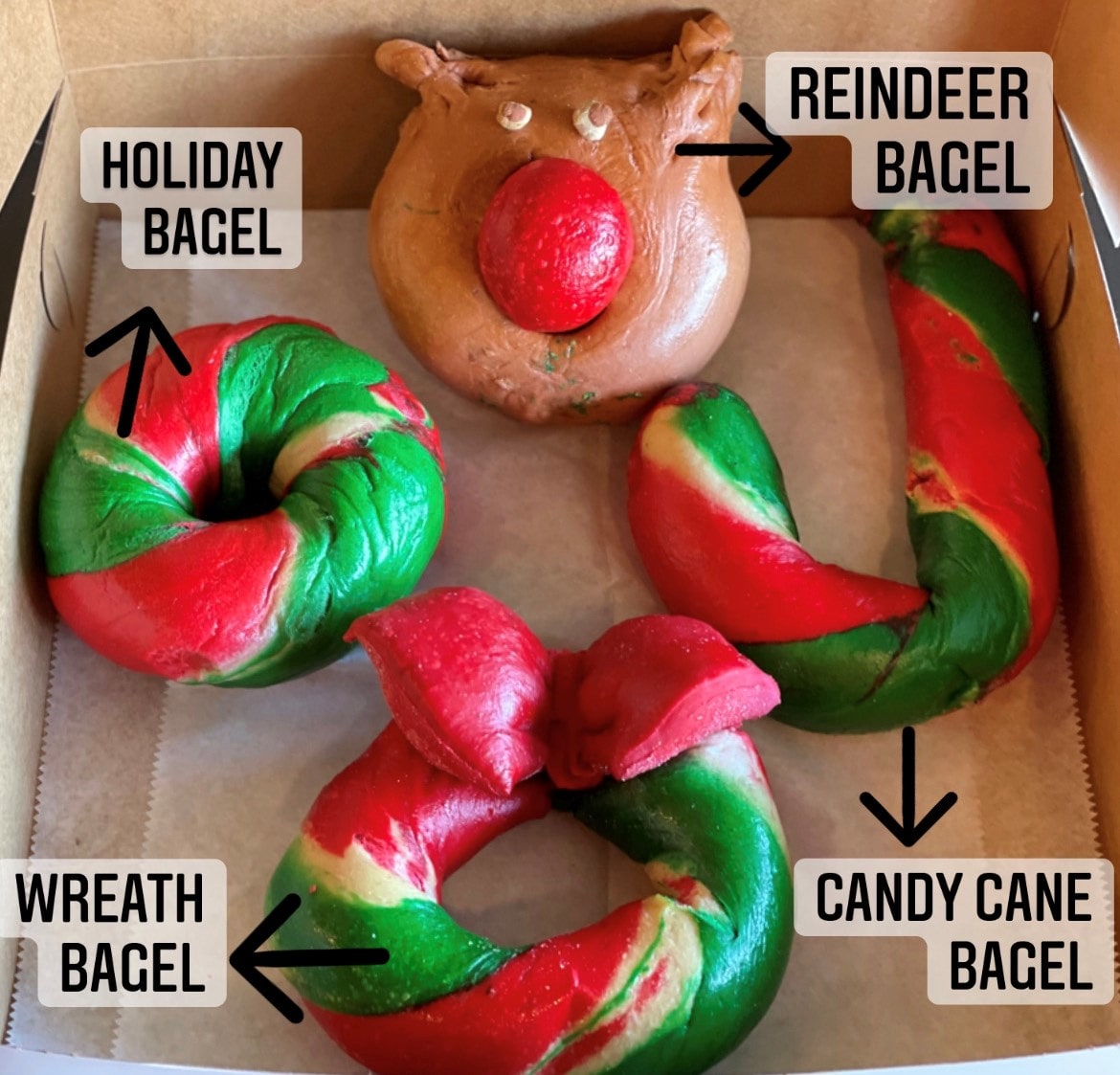 H-All-in-one Holiday Bagel Gift Box