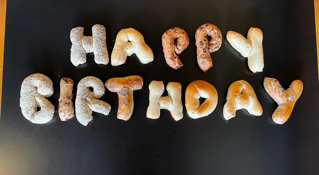 happy birthday alpha bagels