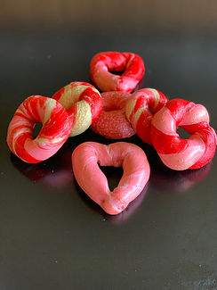 Valentine Special-Heart shaped bagels