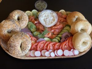 Bagel & Lox Charcuterie Board