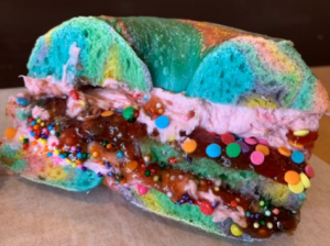Rainbow Bagels