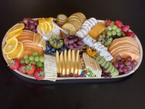 Fruit & cheese board