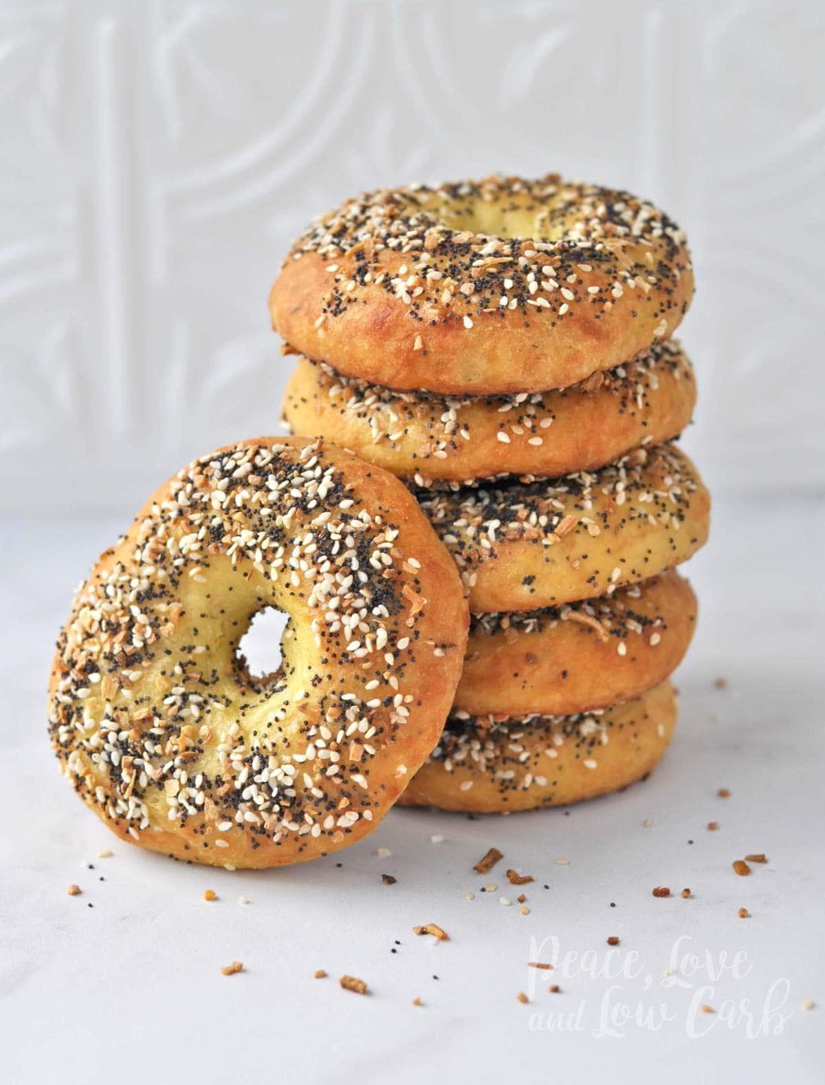 Hand-rolled gluten-free bagels