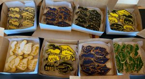 Graduation Iced Sugar cookies