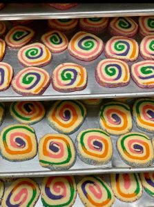 Rainbow cookies