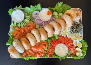 bagel & lox board