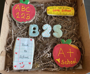 Back to school cookies