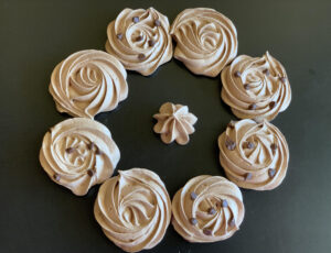 Chocolate Meringue cookies- Gluten-free