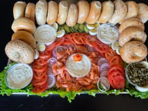 bagel & lox board